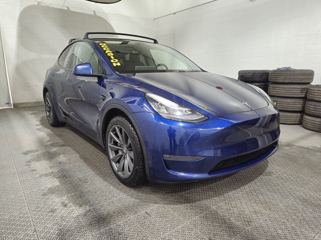 Tesla Model Y Long Range AWD Toit Vitré Cuir 2021 à Terrebonne, Québec - 1 - w1024h768px