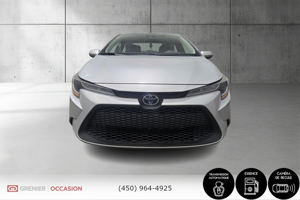 Toyota Corolla LE Caméra De Recul Bas Kilométrage 2021 à Terrebonne, Québec - 2 - w1024h768px