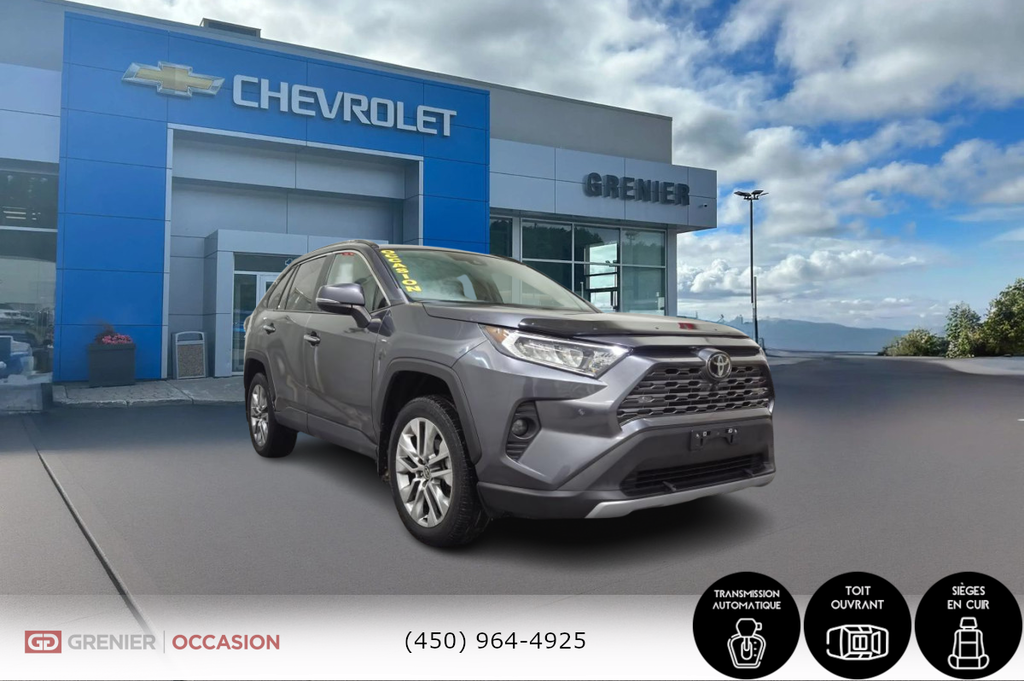 2021 Toyota RAV4 Limited AWD Toit Ouvrant Cuir Navigation in Terrebonne, Quebec - 1 - w1024h768px