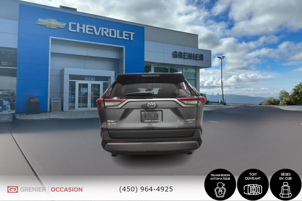 2021 Toyota RAV4 Limited AWD Toit Ouvrant Cuir Navigation in Terrebonne, Quebec - 6 - w1024h768px