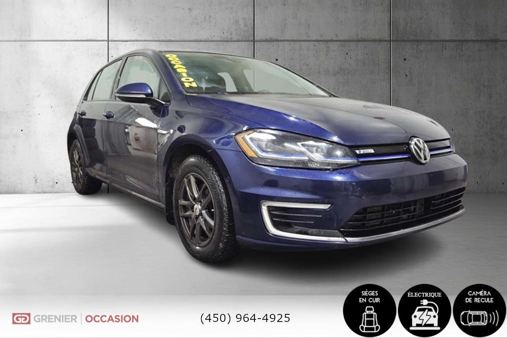 Volkswagen E-Golf SEL Premium Comfortline 2019 à Terrebonne, Québec - 1 - w1024h768px