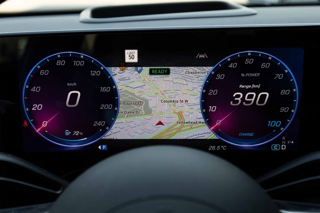 2026 Mercedes-Benz CLA EV 350 4MATIC Sedan with EQ Tech in Kamloops, British Columbia - 22 - w1024h768px