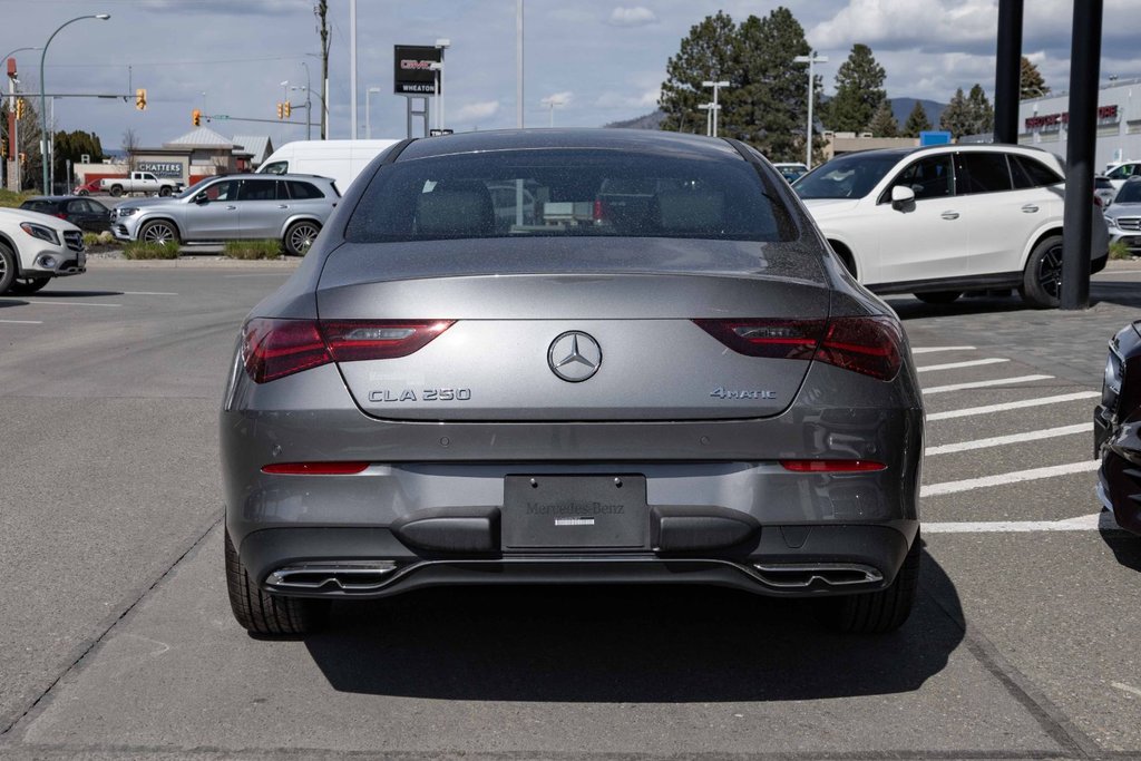 2025 Mercedes-Benz CLA250 4MATIC Coupe in Kamloops, British Columbia - 4 - w1024h768px