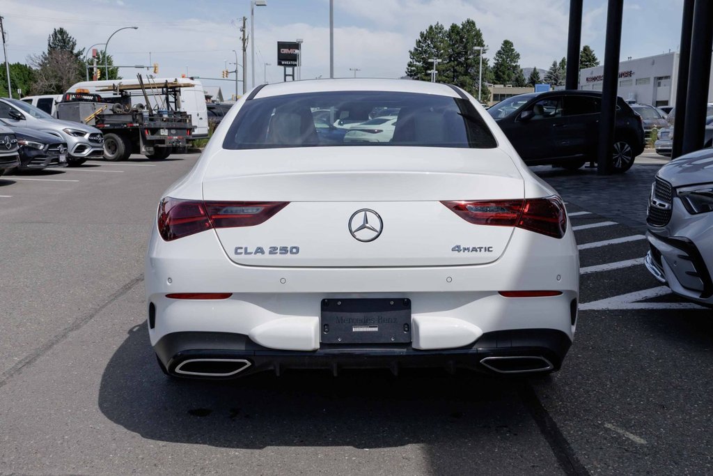 2025 Mercedes-Benz CLA250 4MATIC Coupe in Kamloops, British Columbia - 4 - w1024h768px