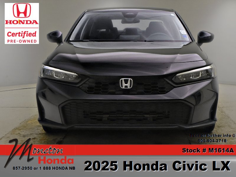 2025 Honda Civic Sedan LX in Saint John, New Brunswick - 9 - w1024h768px