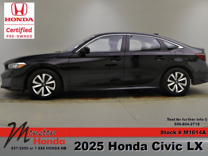2025 Honda Civic Sedan LX in Saint John, New Brunswick - 7 - w1024h768px