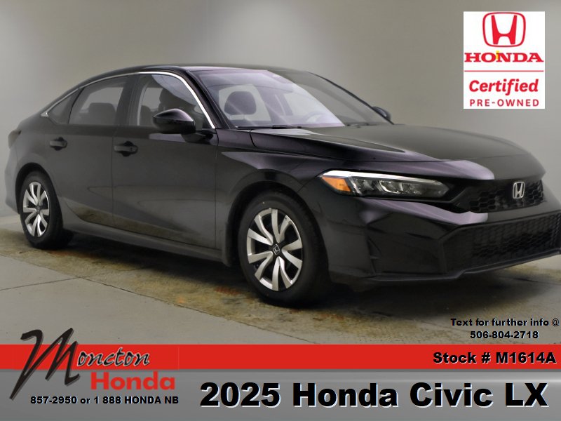 2025 Honda Civic Sedan LX in Saint John, New Brunswick - 1 - w1024h768px