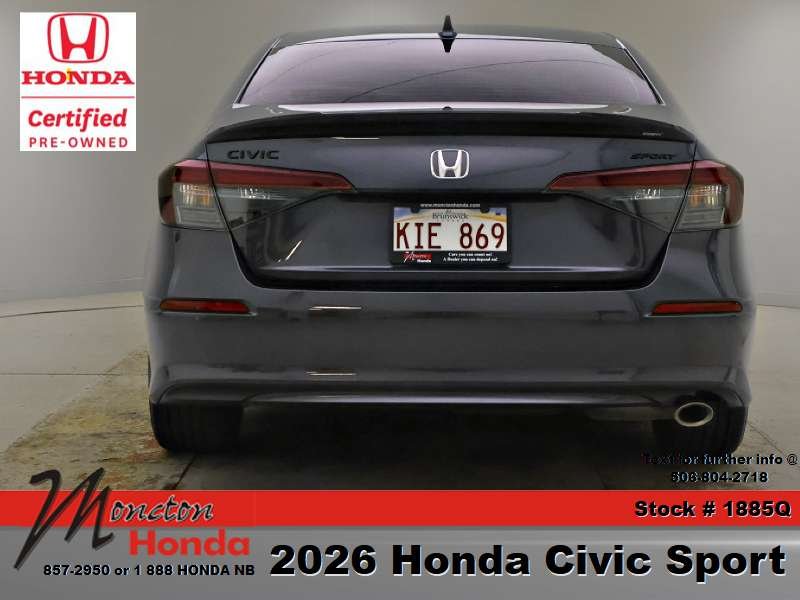 2026 Honda Civic Sedan in Antigonish, Nova Scotia - 5 - w1024h768px
