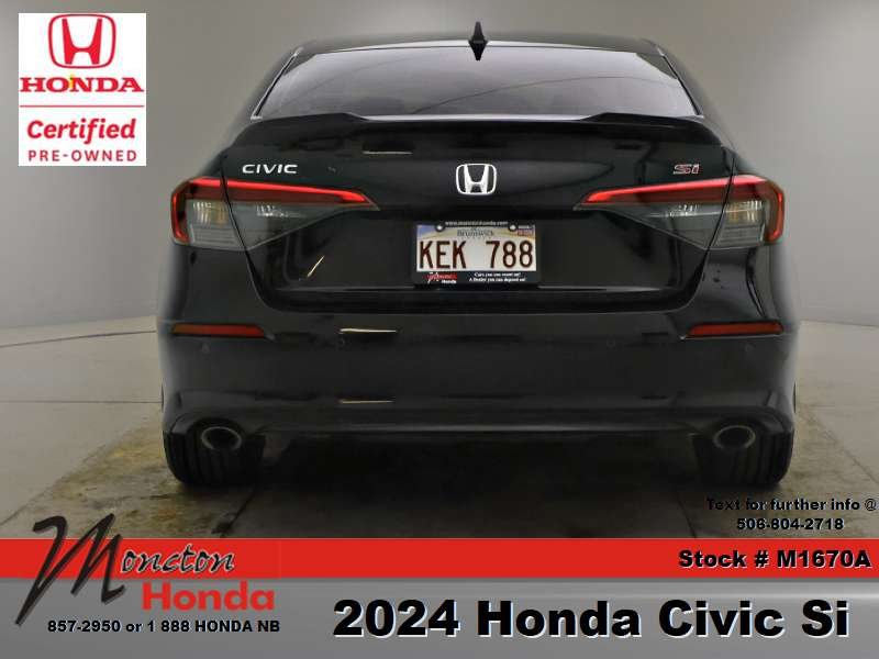 Honda Civic Si Sedan UNKNOWN 2024 à Saint John, Nouveau-Brunswick - 5 - w1024h768px