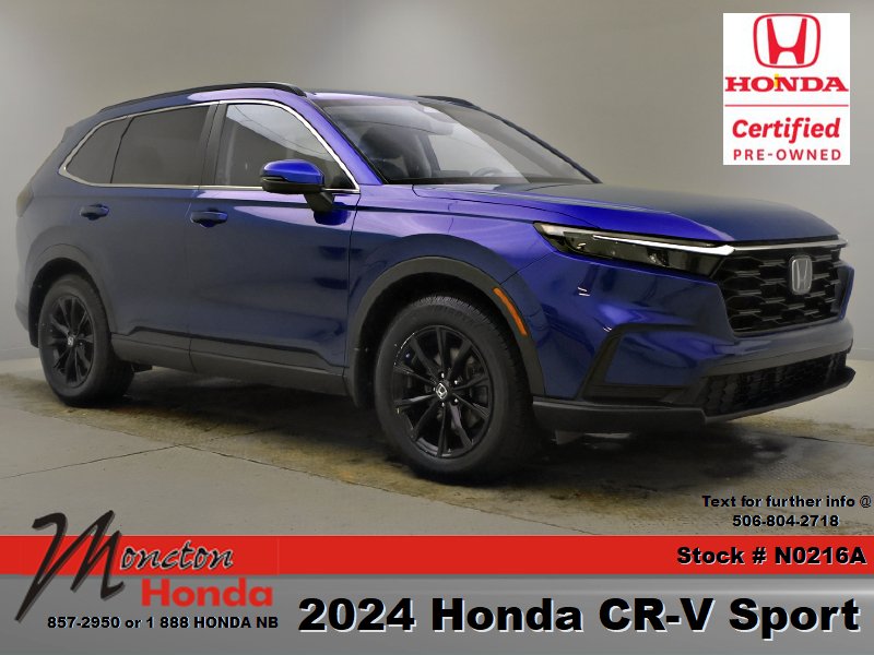 2024 Honda CR-V Sport in Saint John, New Brunswick - 2 - w1024h768px