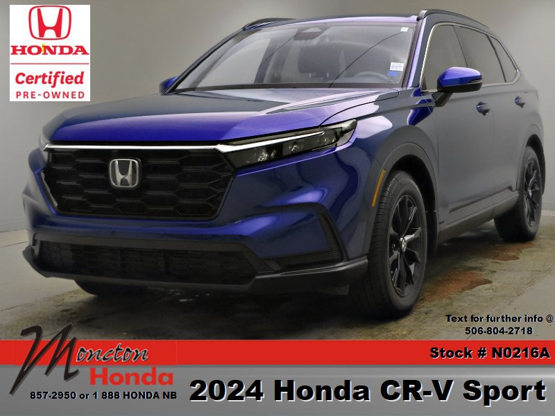 2024 Honda CR-V Sport in Saint John, New Brunswick - 9 - w1024h768px