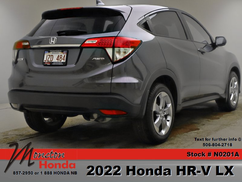 2022 Honda HR-V LX in Saint John, New Brunswick - 4 - w1024h768px