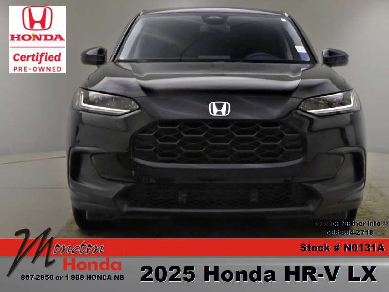 2025 Honda HR-V LX in Saint John, New Brunswick - 9 - w1024h768px