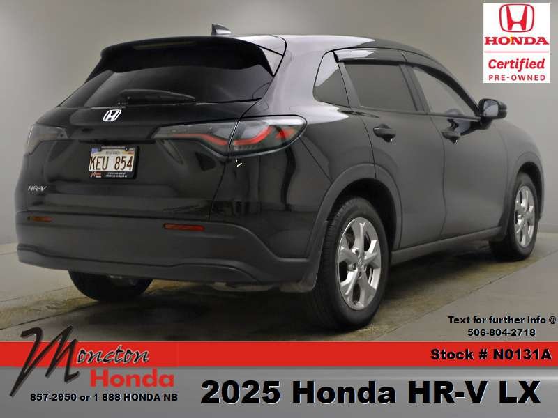 2025 Honda HR-V LX in Saint John, New Brunswick - 4 - w1024h768px