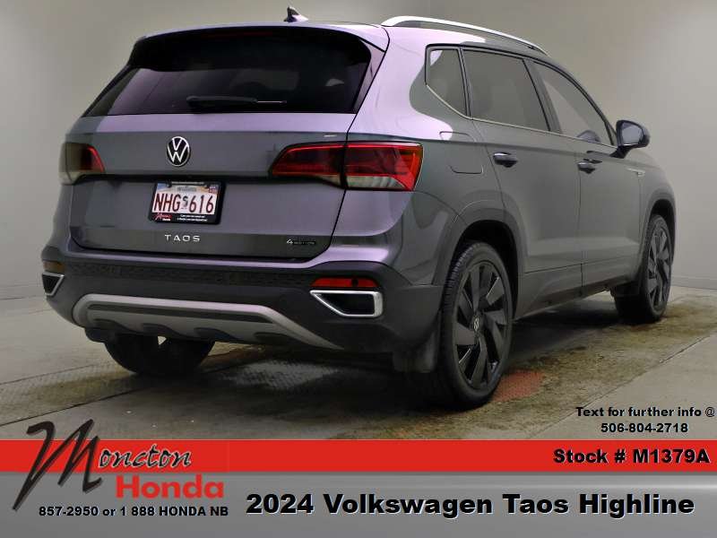2024 Volkswagen Taos in Antigonish, Nova Scotia - 6 - w1024h768px