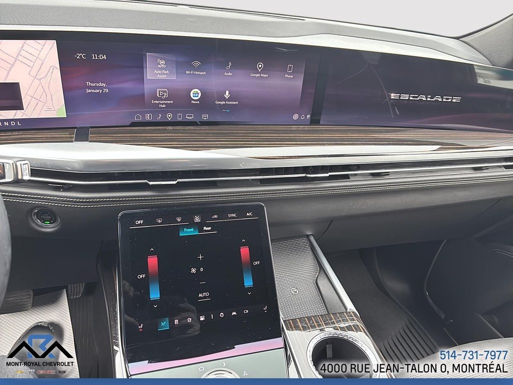Cadillac Escalade ESV 4WD Premium Luxury 2025 à Montréal, Québec - 36 - w1024h768px