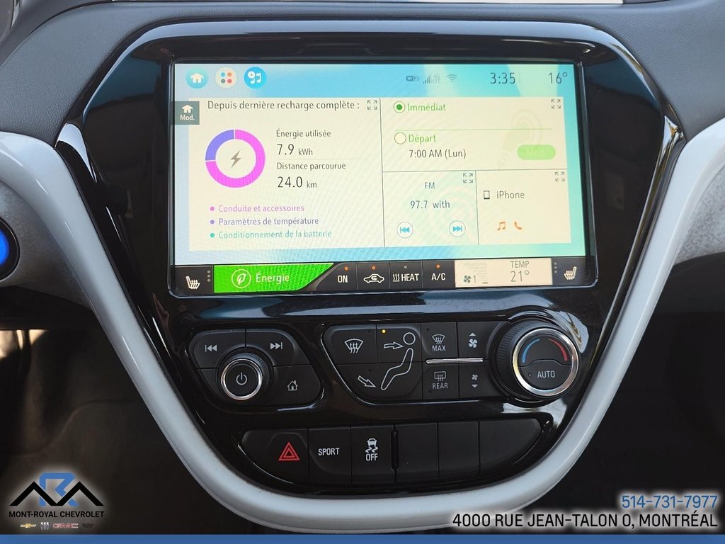 2019 Chevrolet Bolt EV Premier in Montreal, Quebec - 17 - w1024h768px