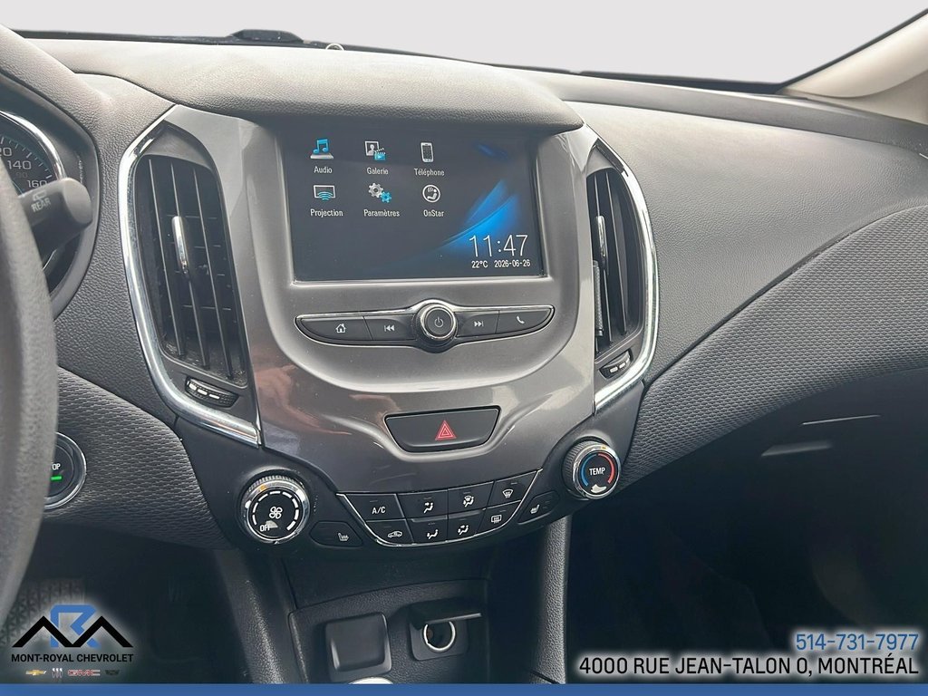 Chevrolet Cruze LT 2018 à Montréal, Québec - 14 - w1024h768px