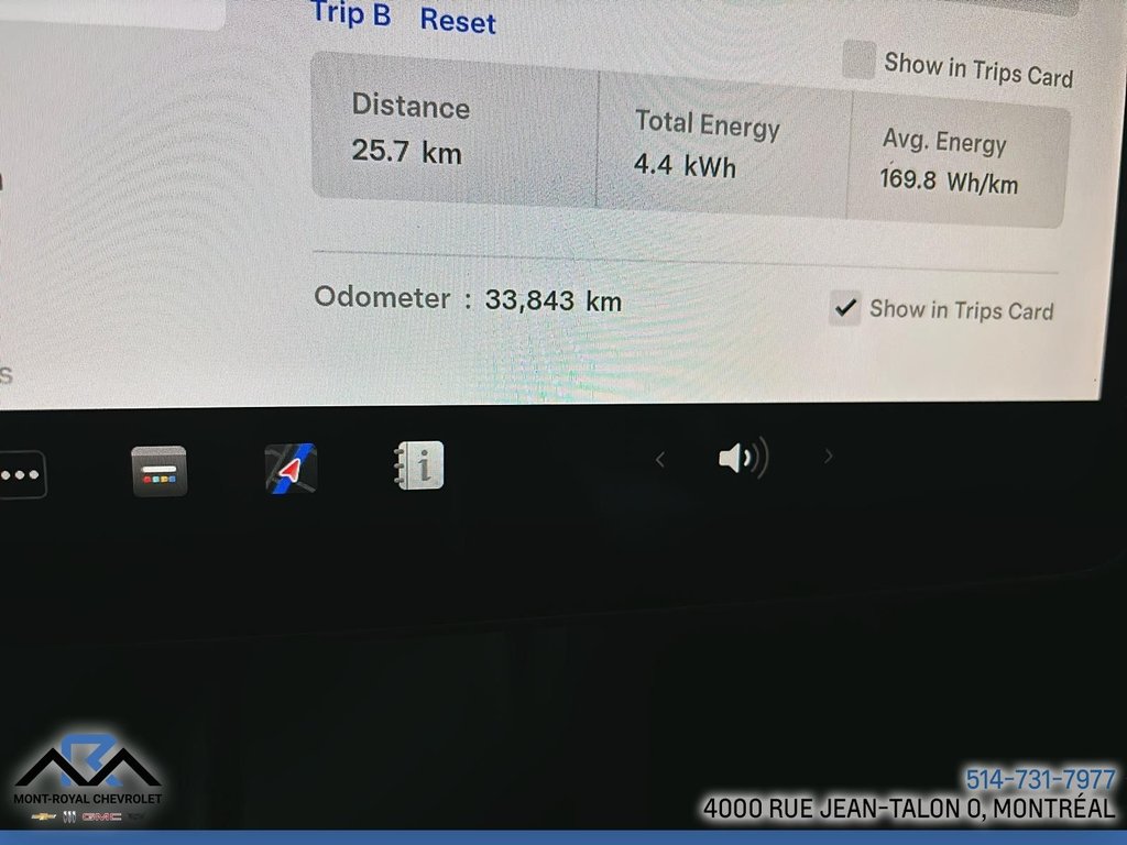 2022 Tesla Model 3 Standard range in Montréal, Quebec - 31 - w1024h768px