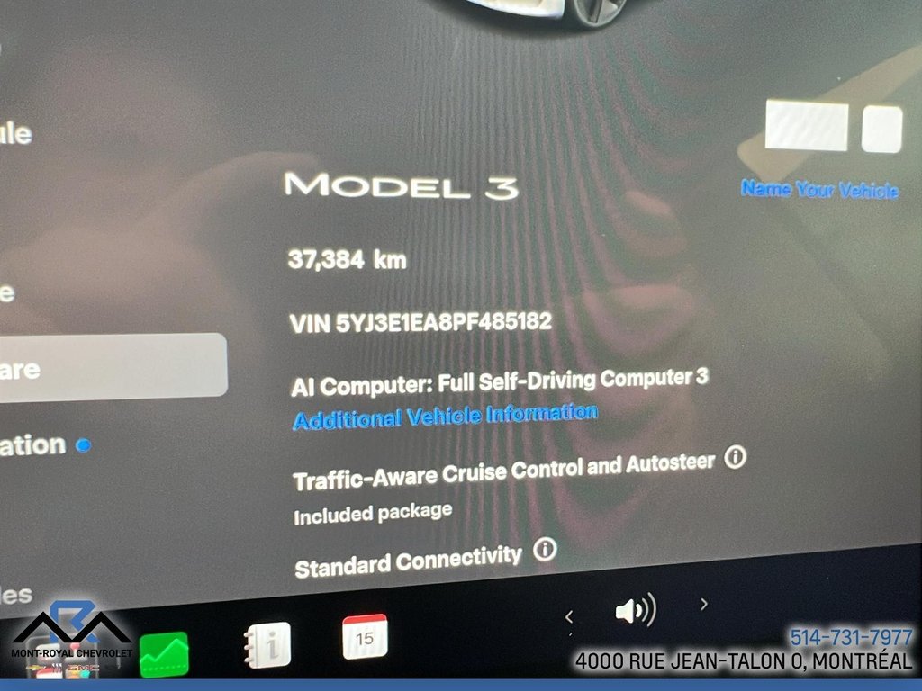 2023 Tesla Model 3 in Montreal, Quebec - 22 - w1024h768px