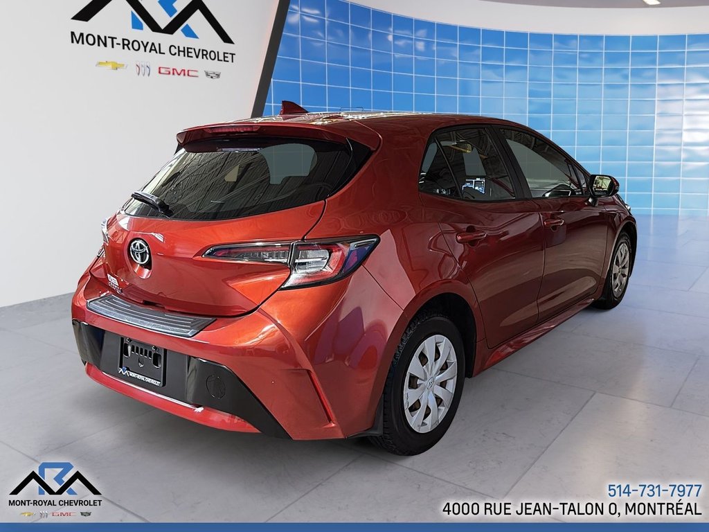 2019 Toyota Corolla Hatchback S in Montréal, Quebec - 9 - w1024h768px