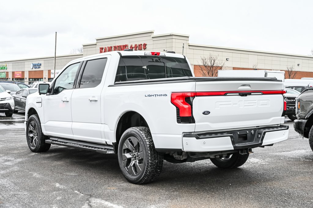 Ford F-150 Lightning LARIAT | EXTENDED RANGE 515KM | TOIT PANO | 2023 à Brossard, Québec - 10 - w1024h768px