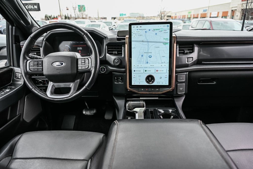 Ford F-150 Lightning LARIAT | EXTENDED RANGE 515KM | TOIT PANO | 2023 à Brossard, Québec - 36 - w1024h768px