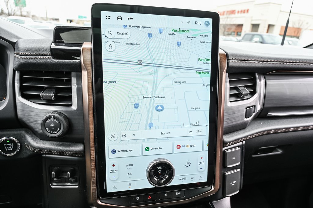 Ford F-150 Lightning LARIAT | EXTENDED RANGE 515KM | TOIT PANO | 2023 à Brossard, Québec - 31 - w1024h768px