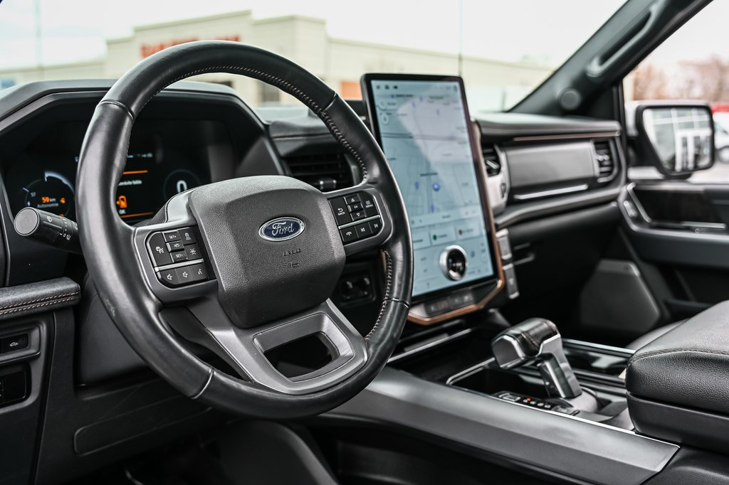 Ford F-150 Lightning LARIAT | EXTENDED RANGE 515KM | TOIT PANO | 2023 à Brossard, Québec - 20 - w1024h768px