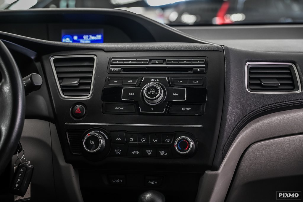 2014 Honda Civic Sedan LX | AUTOMATIQUE | AIR CLIMATISÉ | in Brossard, Quebec - 26 - w1024h768px