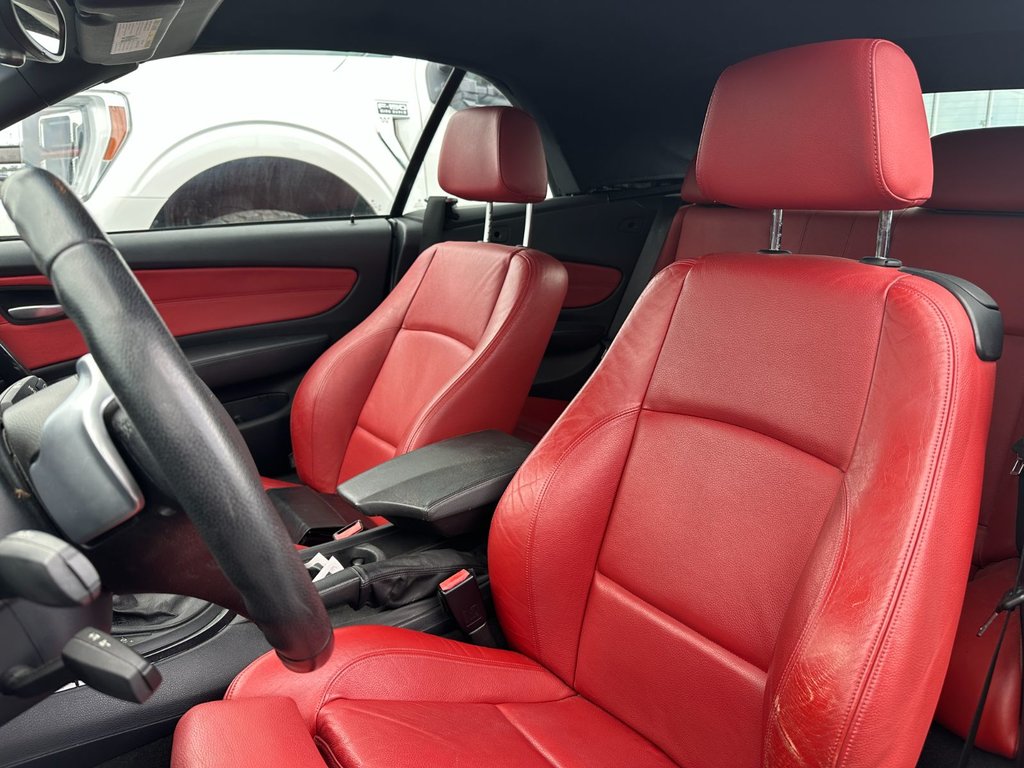 2008 BMW 1 Series 128i | CONVERTIBLE | TRÉS BAS KILO | CUIR ROUGE | in Brossard, Quebec - 11 - w1024h768px