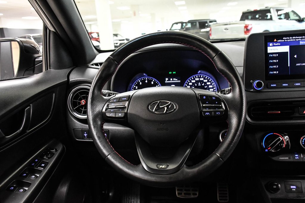 Hyundai Kona N Line | 1.6T | AWD | CARPLAY | DEMARREUR | 2022 à Brossard, Québec - 23 - w1024h768px