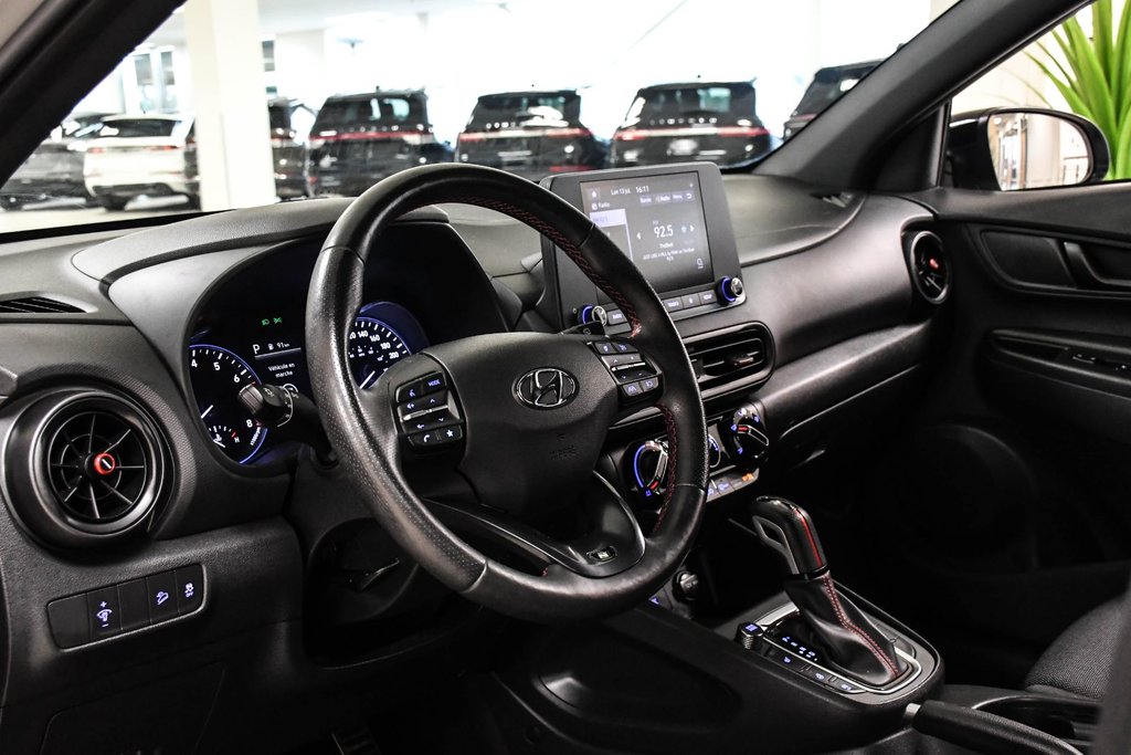 Hyundai Kona N Line | 1.6T | AWD | CARPLAY | DEMARREUR | 2022 à Brossard, Québec - 13 - w1024h768px