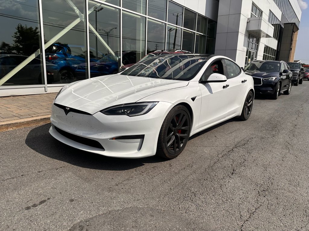 Tesla Model S Plaid | YOKE STEERING | 1020HP | JANTES 21PO | 2023 à Brossard, Québec - 1 - w1024h768px