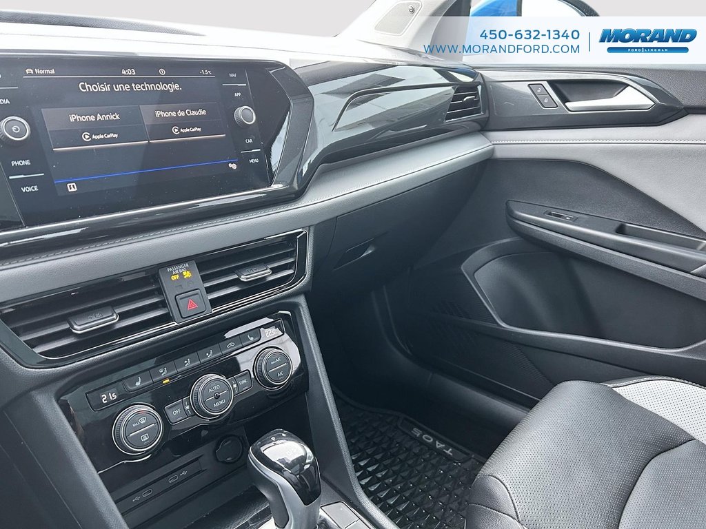 2022 Volkswagen Taos Highline in Sainte-Catherine, Quebec - 17 - w1024h768px