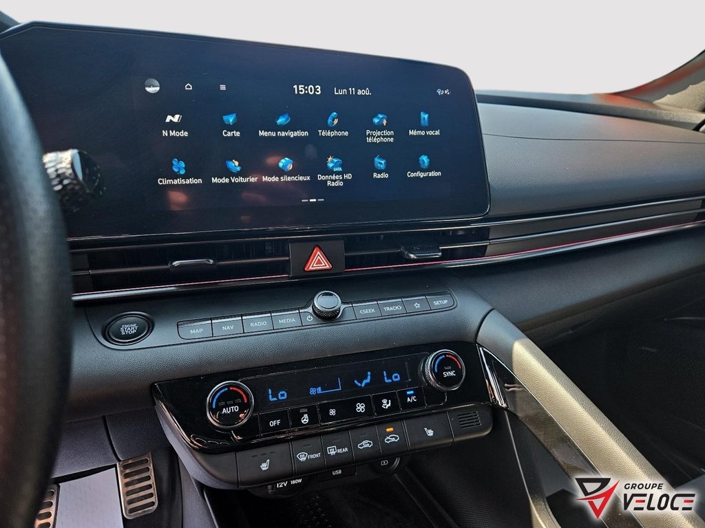 Hyundai Elantra N N *MANUEL 6 VITESSES, EXHAUST, TOUT ÉQUIPÉ* 2022 à Rivière-du-Loup, Québec - 13 - w1024h768px