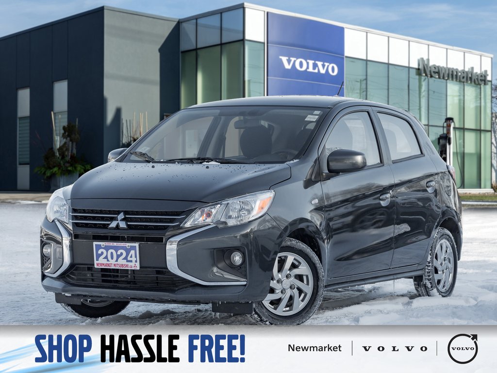 2024 Mitsubishi Mirage ES CVT   ONE OWNER   SAFETY CERTIFIED   LOW KM-0