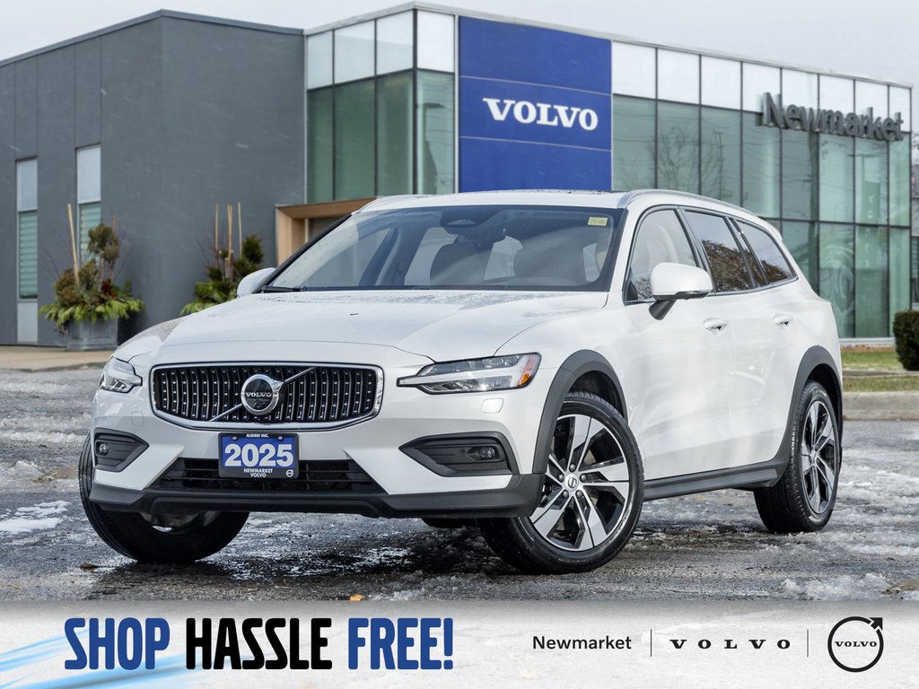 2025 Volvo V60 Cross Country B5 AWD Plus  STATION WAGON  BLOND LEATHER SEATS-0