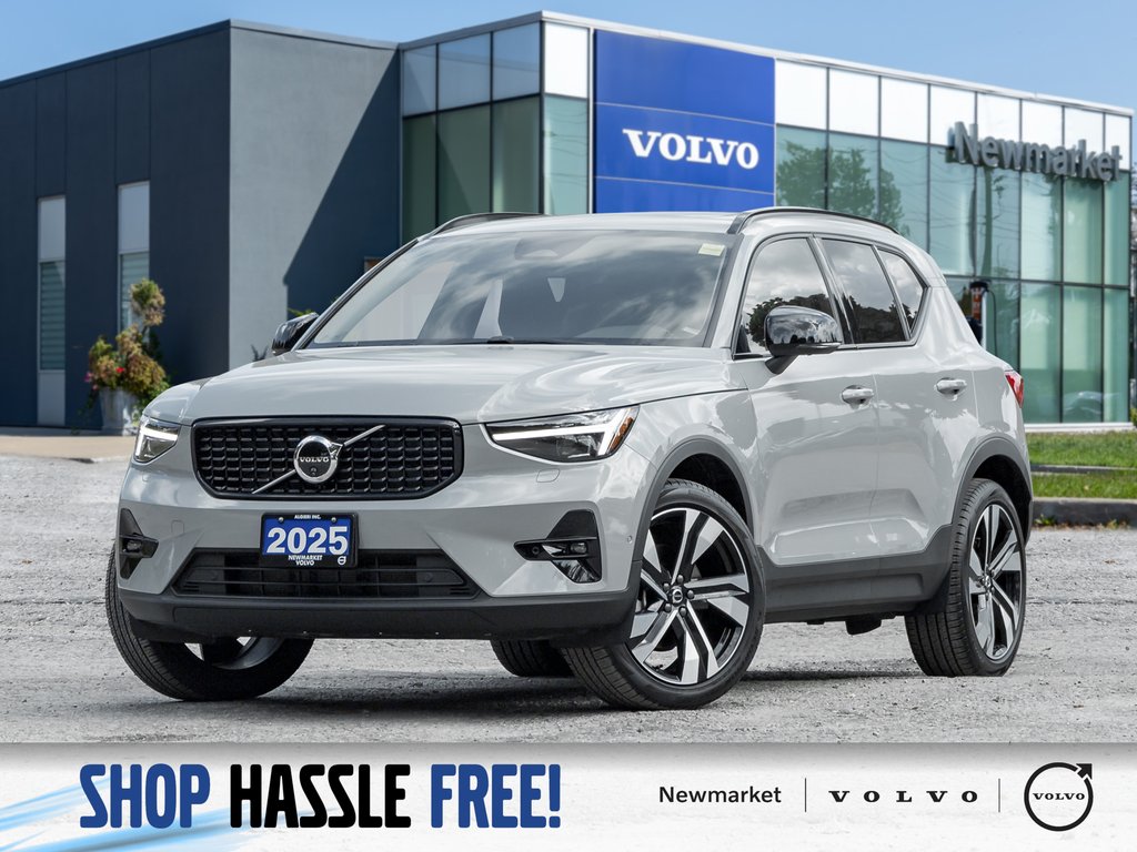 2025 Volvo XC40 B5 AWD Ultra Dark Theme  CPO  NEARLY NEW OFF LEASE-0