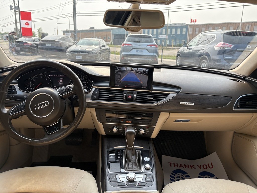 2017 Audi A6 PROGRESSIV   QUATTRO   SUNROOF   NAV   BU CAM in Oakville, Ontario - 18 - w1024h768px