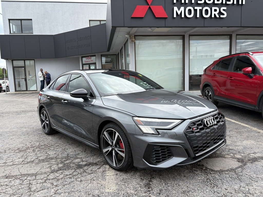 2022 Audi S3 SEDAN TECHNIK   QUATTRO   BANG & OLUFSEN   NAV   ROOF in Oakville, Ontario - 2 - w1024h768px