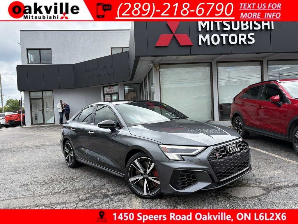 2022 Audi S3 SEDAN TECHNIK   QUATTRO   BANG & OLUFSEN   NAV   ROOF in Oakville, Ontario - 1 - w1024h768px
