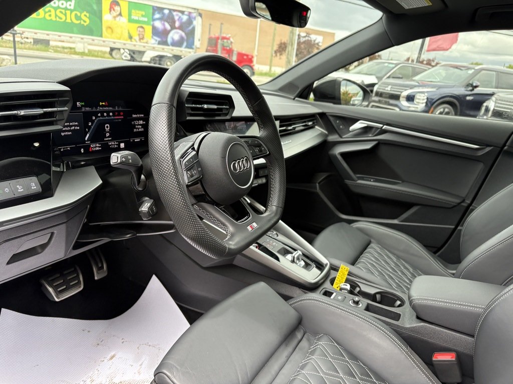 2022 Audi S3 SEDAN TECHNIK   QUATTRO   BANG & OLUFSEN   NAV   ROOF in Oakville, Ontario - 12 - w1024h768px