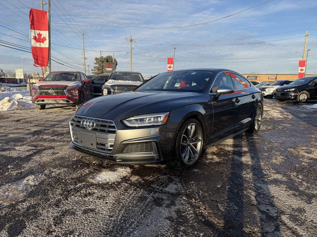2018 Audi S5 Sportback TECHNIK   RED LEATHER   MASSAGE SEATS   CARPLAY in Oakville, Ontario - 4 - w1024h768px