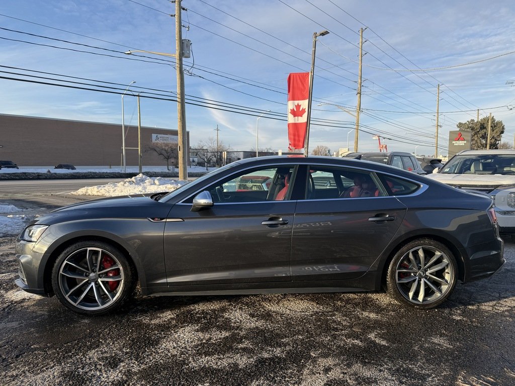2018 Audi S5 Sportback TECHNIK   RED LEATHER   MASSAGE SEATS   CARPLAY in Oakville, Ontario - 5 - w1024h768px