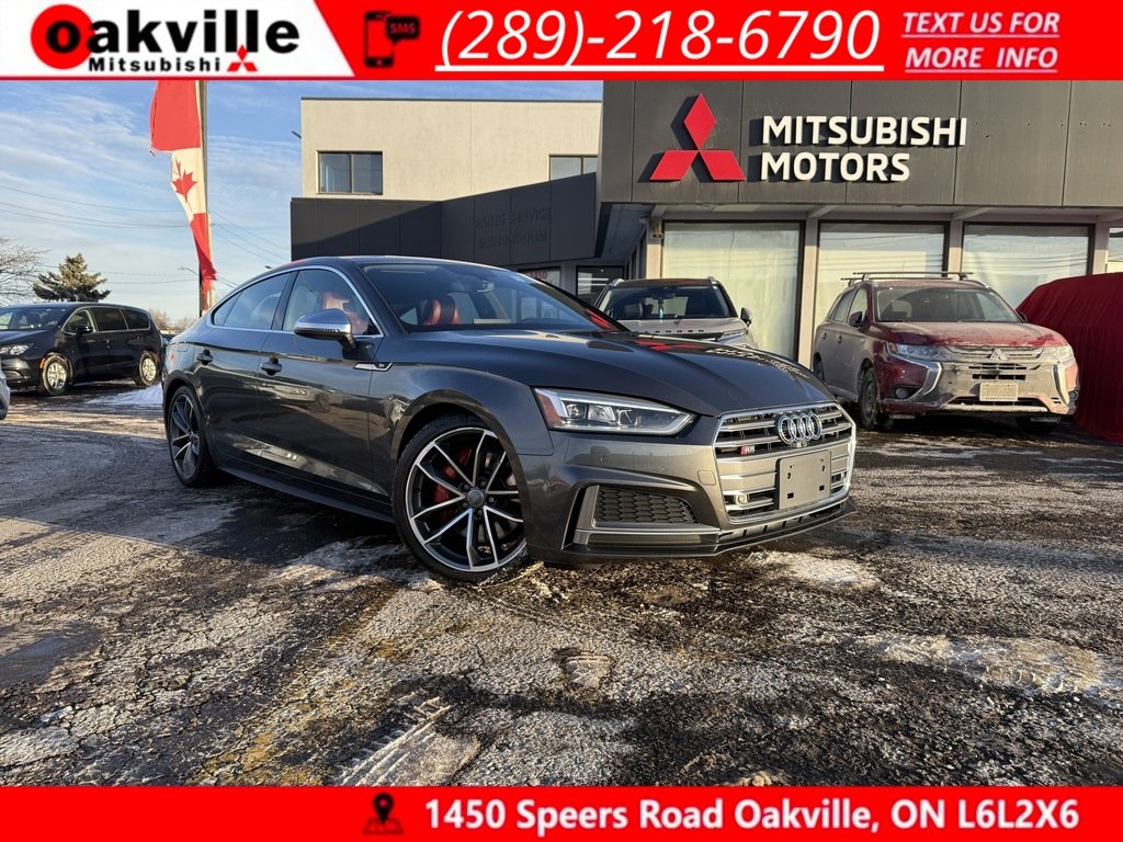 2018 Audi S5 Sportback TECHNIK   RED LEATHER   MASSAGE SEATS   CARPLAY in Oakville, Ontario - 1 - w1024h768px