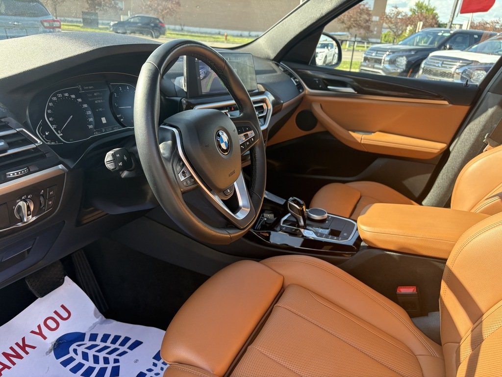 2022 BMW X3 XDRIVE   30I   PANO   NAV   BUCAM   HTD SEATS in Oakville, Ontario - 11 - w1024h768px