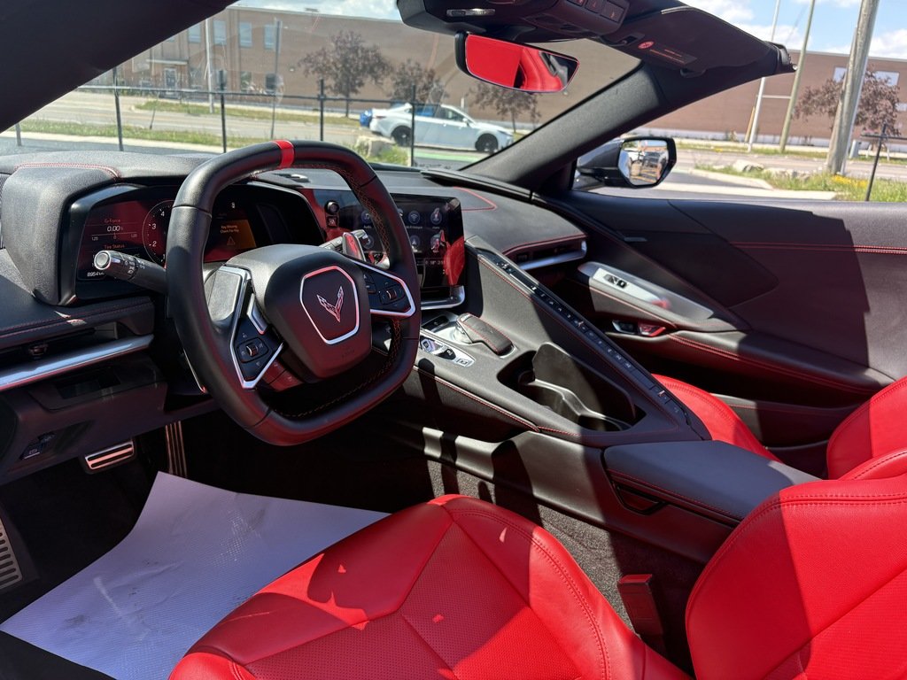 2023 Chevrolet Corvette STINGRAY   RED INTERIOR   Z51 PERFORMANCE PKG in Oakville, Ontario - 13 - w1024h768px
