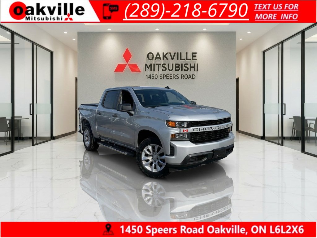 2021 Chevrolet Silverado 1500 4WD   CREW CAB   CUSTOM   BU CAM in Oakville, Ontario - 1 - w1024h768px