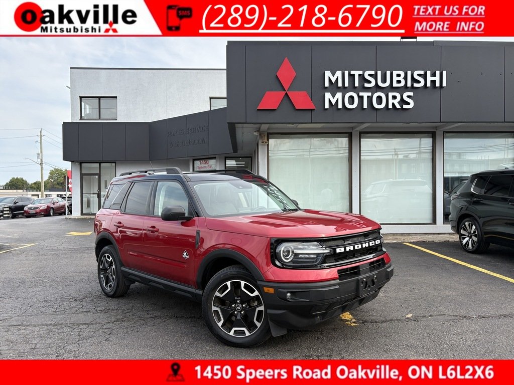 2021 Ford Bronco Sport OUTER BANKS   B&O SOUND   SUNROOF   NAV in Oakville, Ontario - 1 - w1024h768px